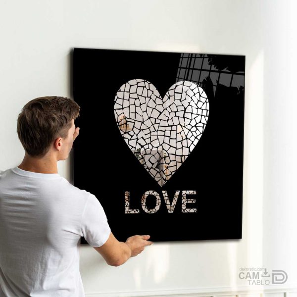 Ayna Tablo Love - Görsel 5