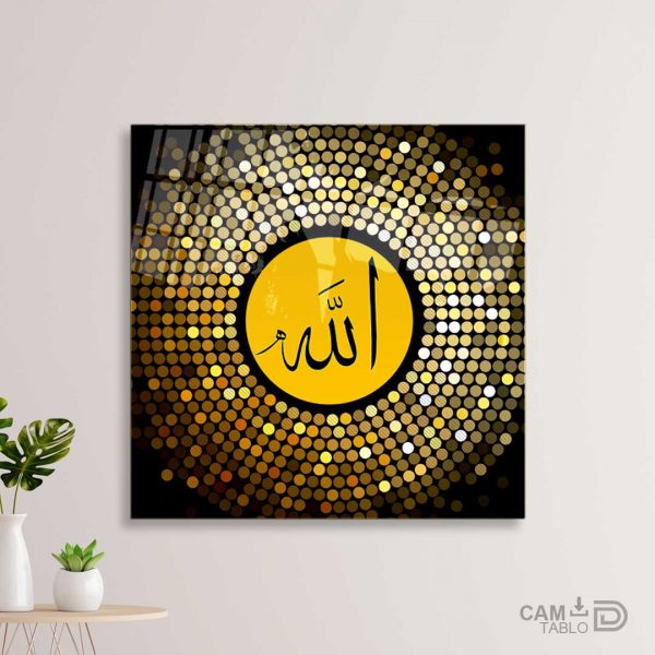 Cam Tablo Allah - Görsel 2