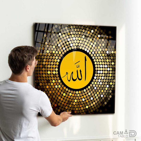 Cam Tablo Allah - Görsel 4