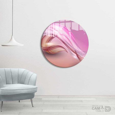Cam Tablo Abstract Şekiller - Görsel 4