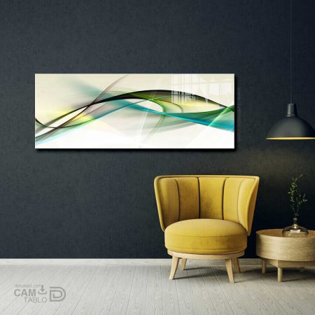 Cam Tablo Abstract Şekiller - Görsel 3