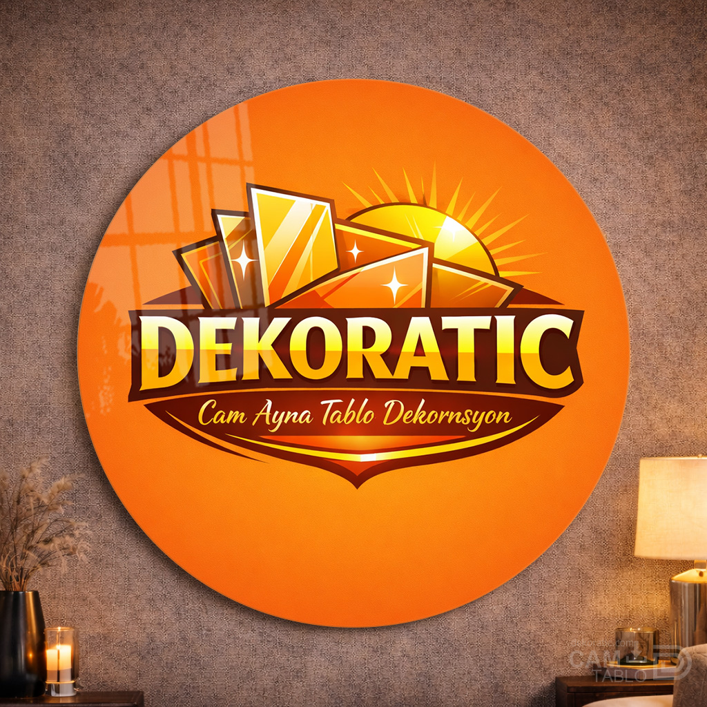 Yuvarlak Cam Tablo Tasarla cam tablo Yuvarlak Cam Tablo Tasarla - Görsel 3